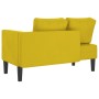 Sofá diván con cojines terciopelo amarillo by , Daybeds - Ref: Foro24-4007577, Price: 167,36 €, Discount: %