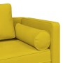 Sofá diván con cojines terciopelo amarillo by , Daybeds - Ref: Foro24-4007577, Price: 167,36 €, Discount: %