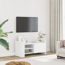 TV-Möbel aus weißem Ingenieurholz 80x35x40 cm von , TV-Möbel - Ref: Foro24-848367, Preis: 49,45 €, Rabatt: %