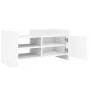 Mueble de TV madera de ingeniería blanco 80x35x40 cm de , Muebles TV - Ref: Foro24-848367, Precio: 48,94 €, Descuento: %