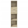 Hoher Schrank aus Sonoma-Eichen-Ingenieurholz, 30x42,5x124 cm. von , Sideboards - Ref: Foro24-846154, Preis: 63,88 €, Rabatt: %