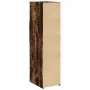 Aparador alto madera de ingeniería roble ahumado 30x42,5x124 cm de , Aparadores - Ref: Foro24-846156, Precio: 64,96 €, Descue...