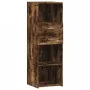 Hoher Schrank aus geräucherter Eichen-Ingenieurholz 40x42,5x124 cm. von , Sideboards - Ref: Foro24-846163, Preis: 73,31 €, Ra...