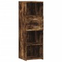 Hoher Schrank aus geräucherter Eichen-Ingenieurholz 40x42,5x124 cm. von , Sideboards - Ref: Foro24-846163, Preis: 74,35 €, Ra...