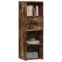 Hoher Schrank aus geräucherter Eichen-Ingenieurholz 40x42,5x124 cm. von , Sideboards - Ref: Foro24-846163, Preis: 73,31 €, Ra...
