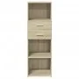 Aparador alto madera de ingeniería roble Sonoma 40x42,5x124 cm de , Aparadores - Ref: Foro24-846161, Precio: 71,66 €, Descuen...