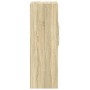 Aparador alto madera de ingeniería roble Sonoma 40x42,5x124 cm de , Aparadores - Ref: Foro24-846161, Precio: 72,61 €, Descuen...