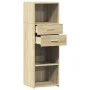 Aparador alto madera de ingeniería roble Sonoma 40x42,5x124 cm de , Aparadores - Ref: Foro24-846161, Precio: 71,66 €, Descuen...