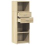Aparador alto madera de ingeniería roble Sonoma 40x42,5x124 cm de , Aparadores - Ref: Foro24-846161, Precio: 72,61 €, Descuen...