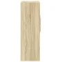 Aparador alto madera de ingeniería roble Sonoma 50x42,5x124 cm de , Aparadores - Ref: Foro24-846175, Precio: 79,39 €, Descuen...