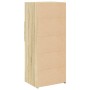 Aparador alto madera de ingeniería roble Sonoma 50x42,5x124 cm de , Aparadores - Ref: Foro24-846175, Precio: 82,85 €