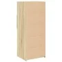 Aparador alto madera de ingeniería roble Sonoma 50x42,5x124 cm de , Aparadores - Ref: Foro24-846175, Precio: 79,39 €, Descuen...