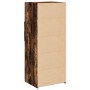 Aparador alto madera de ingeniería roble ahumado 50x42,5x124 cm by , Sideboards - Ref: Foro24-846177, Price: 93,18 €, Discoun...