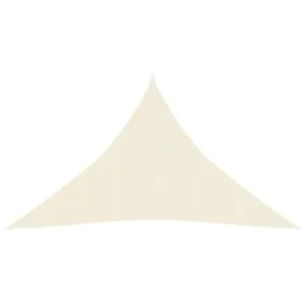 Toldo de vela HDPE color crema 160 g/m² 2,5x2,5x3,5 m de vidaXL, Sombrillas - Ref: Foro24-311196, Precio: 18,08 €, Descuento: %