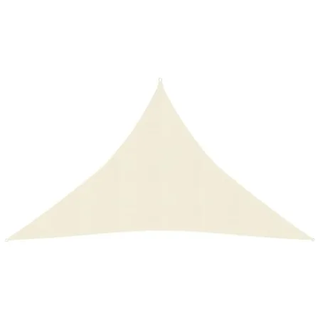 Cream HDPE sail awning 160 g/m² 2.5x2.5x3.5 m by vidaXL, Umbrellas - Ref: Foro24-311196, Price: 18,08 €, Discount: %