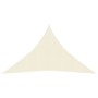 Cream HDPE sail awning 160 g/m² 2.5x2.5x3.5 m by vidaXL, Umbrellas - Ref: Foro24-311196, Price: 22,48 €, Discount: %