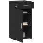 Aparador madera de ingeniería negro 45x42,5x93 cm von , Sideboards - Ref: Foro24-846286, Preis: 87,52 €, Rabatt: %