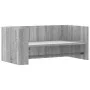 Wandregal aus Sonoma-Grau mit den Maßen 70,5x35x30,5 cm. von , Regale und Regale - Ref: Foro24-848456, Preis: 35,54 €, Rabatt: %