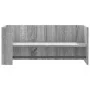 Wandregal aus Sonoma-Grau mit den Maßen 70,5x35x30,5 cm. von , Regale und Regale - Ref: Foro24-848456, Preis: 35,54 €, Rabatt: %