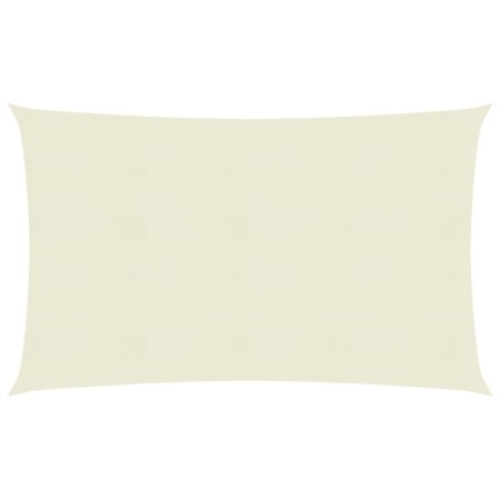 Cream HDPE sail awning 160 g/m² 2x4.5 m by vidaXL, Umbrellas - Ref: Foro24-311175, Price: 25,24 €, Discount: %