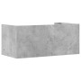 Estante pared madera ingeniería gris hormigón 70,5x35x30,5 cm by , Shelves and shelves - Ref: Foro24-848454, Price: 35,13 €, ...