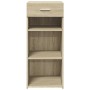 Aparador de madera de ingeniería roble Sonoma 40x42,5x93 cm by , Sideboards - Ref: Foro24-846315, Price: 56,72 €, Discount: %