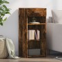 Ingenieurholz-Vitrine, geräucherter Eichenholz-Look, 40x42,5x93 cm. von , Sideboards - Ref: Foro24-846317, Preis: 61,56 €, Ra...