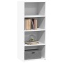 Hoher Schrank aus weißem Ingenieurholz 50x41x124 cm von , Sideboards - Ref: Foro24-846397, Preis: 65,82 €, Rabatt: %