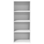 Hoher Schrank aus weißem Ingenieurholz 50x41x124 cm von , Sideboards - Ref: Foro24-846397, Preis: 65,82 €, Rabatt: %