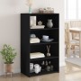 Aparador alto madera de ingeniería negro 70x41x124 cm by , Sideboards - Ref: Foro24-846405, Price: 80,28 €, Discount: %