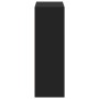Aparador alto madera de ingeniería negro 70x41x124 cm by , Sideboards - Ref: Foro24-846405, Price: 80,28 €, Discount: %