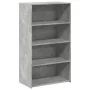 Aparador alto madera de ingeniería gris hormigón 70x41x124 cm by , Sideboards - Ref: Foro24-846407, Price: 80,57 €, Discount: %