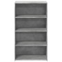 Hoher Schrank aus grauem Beton-Ingenieurholz 70x41x124 cm. von , Sideboards - Ref: Foro24-846407, Preis: 81,71 €, Rabatt: %