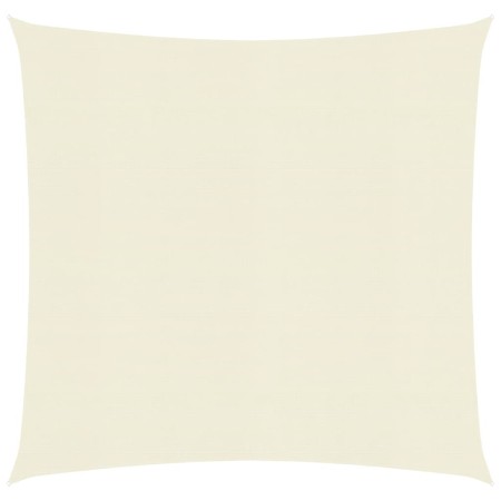 Cream HDPE sail awning 160 g/m² 5x5 m by vidaXL, Umbrellas - Ref: Foro24-311168, Price: 53,98 €, Discount: %