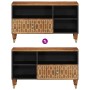 Massives Mangoholz-TV-Möbel 80x33x46 cm von , TV-Möbel - Ref: Foro24-358301, Preis: 69,25 €, Rabatt: %
