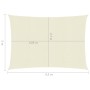 Cream HDPE sail awning 160 g/m² 3x4.5 m by vidaXL, Umbrellas - Ref: Foro24-311183, Price: 40,47 €, Discount: %