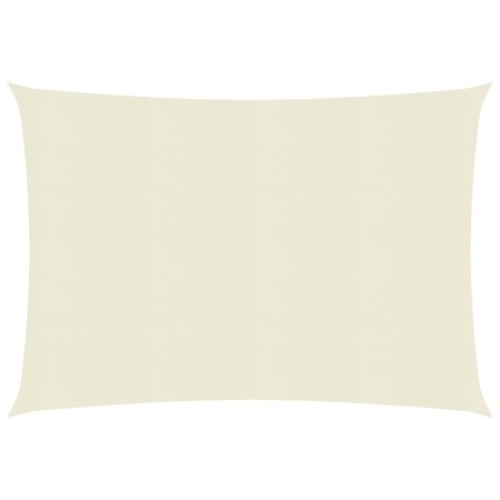 Cream HDPE sail awning 160 g/m² 2.5x3.5 m by vidaXL, Umbrellas - Ref: Foro24-311178, Price: 29,55 €, Discount: %