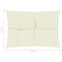 Toldo de vela crema HDPE 160 g/m² 2,5x3,5 m de vidaXL, Sombrillas - Ref: Foro24-311178, Precio: 27,45 €, Descuento: %