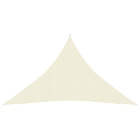 Toldo de vela cream HDPE 160 g/m² 5x5x6 m
