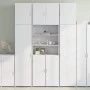 Hoher Schrank aus weißem Ingenieurholz 80x42,5x249 cm von , Sideboards - Ref: Foro24-3281357, Preis: 226,52 €, Rabatt: %