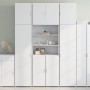 Hoher Schrank aus weißem Ingenieurholz 80x42,5x249 cm von , Sideboards - Ref: Foro24-3281357, Preis: 236,95 €, Rabatt: %