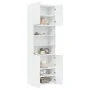 Aparador alto madera de ingeniería blanco 80x42,5x249 cm by , Sideboards - Ref: Foro24-3281357, Price: 226,56 €, Discount: %