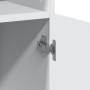 Aparador alto madera de ingeniería blanco 80x42,5x249 cm by , Sideboards - Ref: Foro24-3281357, Price: 236,95 €, Discount: %