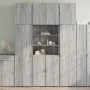Aparador alto madera de ingeniería gris Sonoma 80x42,5x249 cm by , Sideboards - Ref: Foro24-3281362, Price: 258,43 €, Discoun...