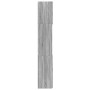 Aparador alto madera de ingeniería gris Sonoma 80x42,5x249 cm