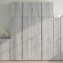 Hoher Schrank aus Sonoma-Grau-Ingenieurholz 80x42,5x249 cm. von , Sideboards - Ref: Foro24-3281369, Preis: 283,15 €, Rabatt: %