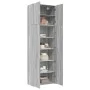 Aparador alto madera de ingeniería gris Sonoma 80x42,5x249 cm de , Aparadores - Ref: Foro24-3281369, Precio: 277,56 €, Descue...