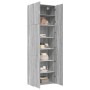 Hoher Schrank aus Sonoma-Grau-Ingenieurholz 80x42,5x249 cm. von , Sideboards - Ref: Foro24-3281369, Preis: 283,15 €, Rabatt: %