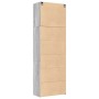 Hoher Schrank aus Sonoma-Grau-Ingenieurholz 80x42,5x249 cm. von , Sideboards - Ref: Foro24-3281369, Preis: 283,15 €, Rabatt: %