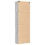 Hoher Schrank aus Sonoma-Grau-Ingenieurholz 80x42,5x249 cm. von , Sideboards - Ref: Foro24-3281369, Preis: 277,56 €, Rabatt: %